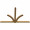 Ekena Millwork Redmond Rough Sawn Timber Gable Bracket, Western Red Cedar, 84"W x 56"H x 2"D x 4"F, 16/12 Pitch GBW084X56X0204RED00RWR - alternate 2